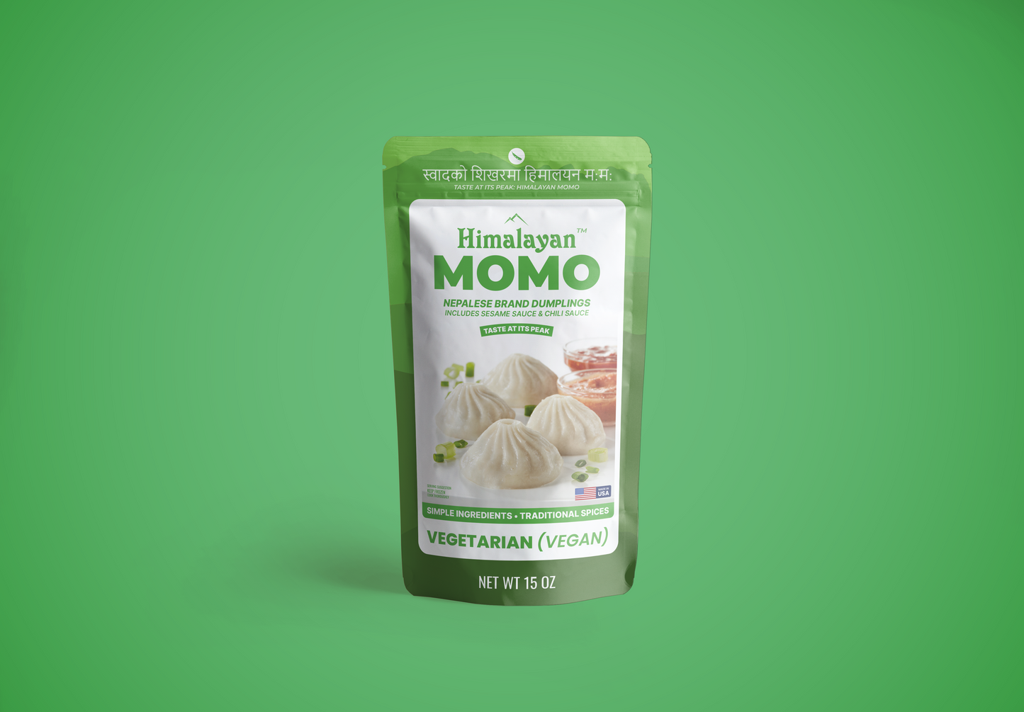 Vegetarian Momo (5+ packs)